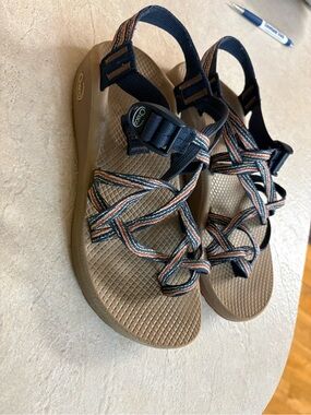 ちゃこ Chaco | Shoes | Chacos Jch9560 Cream Platform Leather Strappy
